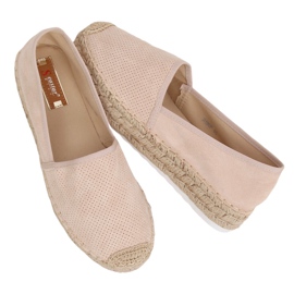 Dámské béžové espadrilky JH90P Beige béžový