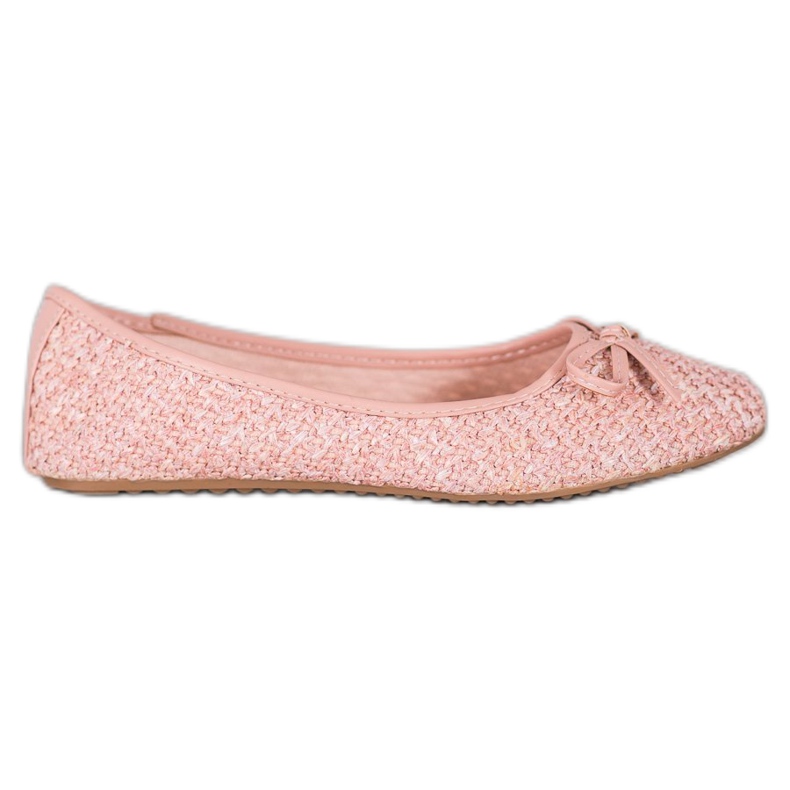 Small Swan Plaecione Ballerina růžový