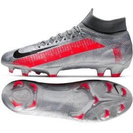 Kopačky Nike Mercurial Superfly 7 Pro Fg M AT5382-906 vícebarevný šedá