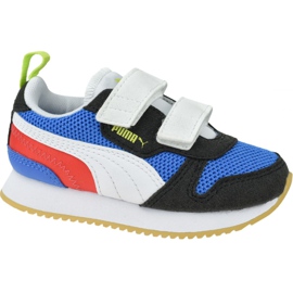 Puma R78 V Infants 373618 03 černý modrý