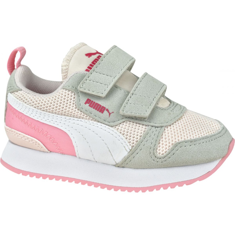 Puma R78 V Infants 373618 04 bílý růžový Puma R78 V Infants 373618 04 bílý růžový