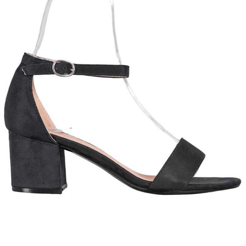 Diamantique Neformální sandály na baru černá