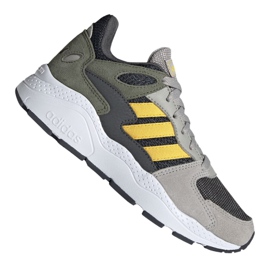 Boty Adidas Crazychaos Jr EG3067 šedá zelený