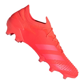 Kopačky Adidas Predator 20.1 Low Fg M FV3548 vícebarevný červený