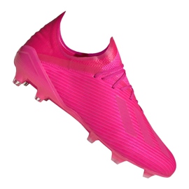 Kopačky Adidas X 19.1 Fg M FV3467 vícebarevný fialový Kopačky Adidas X 19.1 Fg M FV3467 vícebarevný fialový