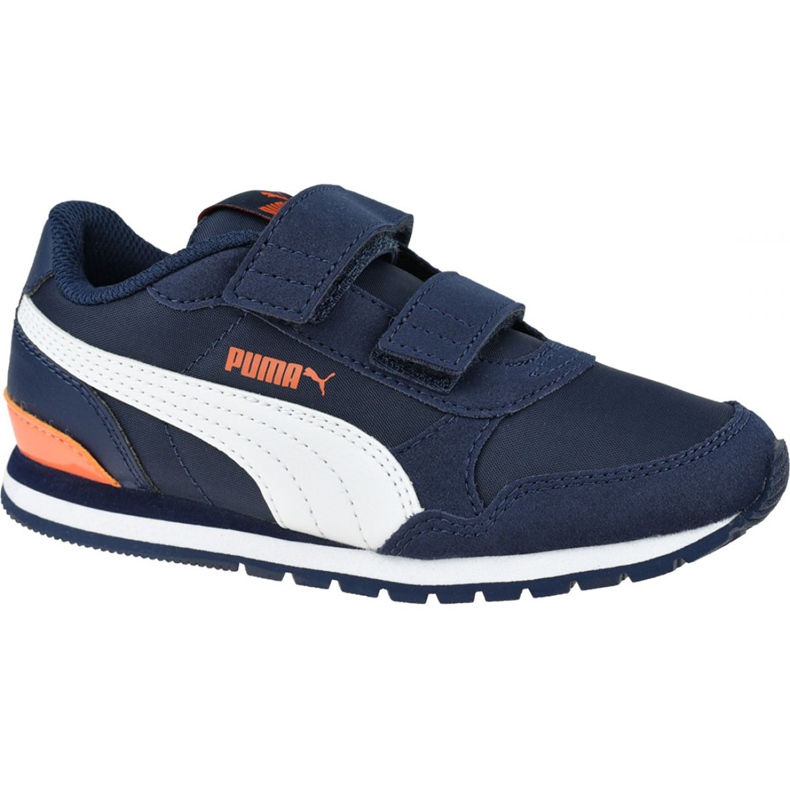 Puma St Runner V2 Nl Ps Jr 365294 15 námořnická modrá zelená Puma St Runner V2 Nl Ps Jr 365294 15 námořnická modrá zelená