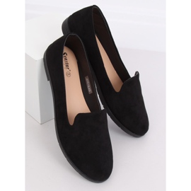 Černé dámské pány JX77P černé černý