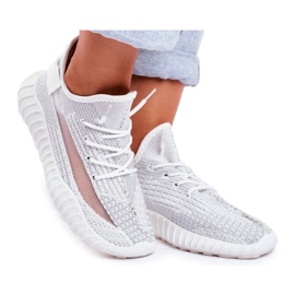 Dámská sportovní obuv, lehká, vzdušná stříbrná Lumiere šedá