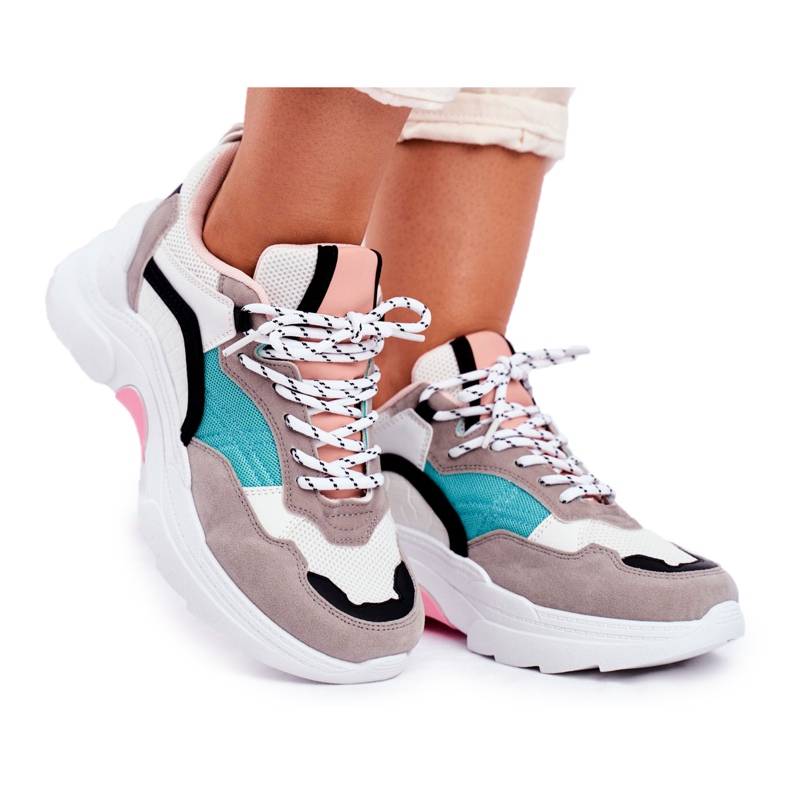 PS1 Dámské sportovní boty Tenisky bílé a zelené Mindanao bílý černá růžový šedá zelená