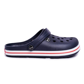 Pánské pantofle do bazénu Kroksy Pasipheme Navy Blue námořnická modř