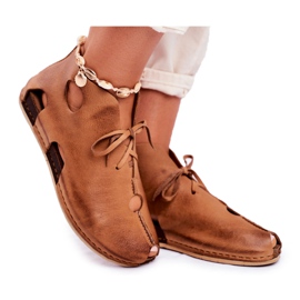 Dámské brogues Maciejka Rude 03426-19 hnědý Dámské brogues Maciejka Rude 03426-19 hnědý