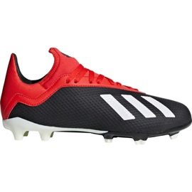Kopačky Adidas X 18.3 Fg Jr BB9370 červený
