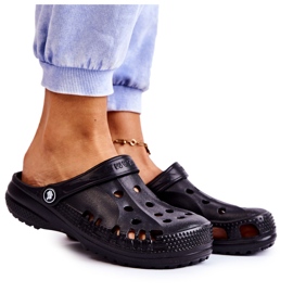 Flameshoes Dámské pantofle Black Light Eva černý