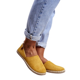NEWS Dámské žluté vulkánské nazouvací espadrilky žluť