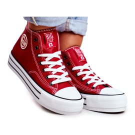 Dámské tenisky Big Star Red GG274014 červený