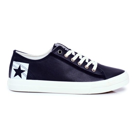 Pánské tenisky Big Star Navy Blue EE174159 námořnická modř