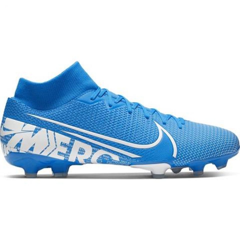 Kopačky Nike Mercurial Superfly 7 Academy FG / MG M AT7946-414 vícebarevný modrý Kopačky Nike Mercurial Superfly 7 Academy FG / MG M AT7946-414 vícebarevný modrý