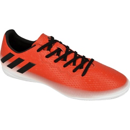 Sálová obuv adidas Messi 16.4 In M BA9026 červený pomeranče a červené