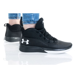 Under Armour Gs Lockdown 4 Jr 3022123-001 vícebarevný černý