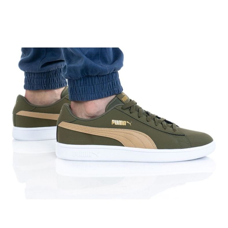 Puma Smash V2 Buck M 365160 24 hnědý zelená
