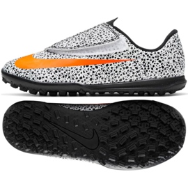 Kopačky Nike Mercurial Vapor 13 Club CR7 Tf Jr CV3318-180 vícebarevný pomerančový