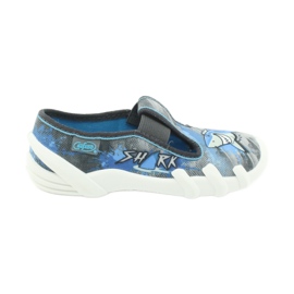 Dětské boty Befado 290X205 modrý šedá