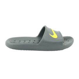Pantofle Nike Kawa Shower M 832528-003 šedá zelený