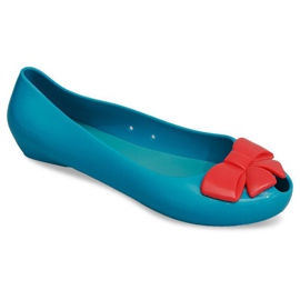 Balerínky Meliski Galoshes 857 Blue červený modrý