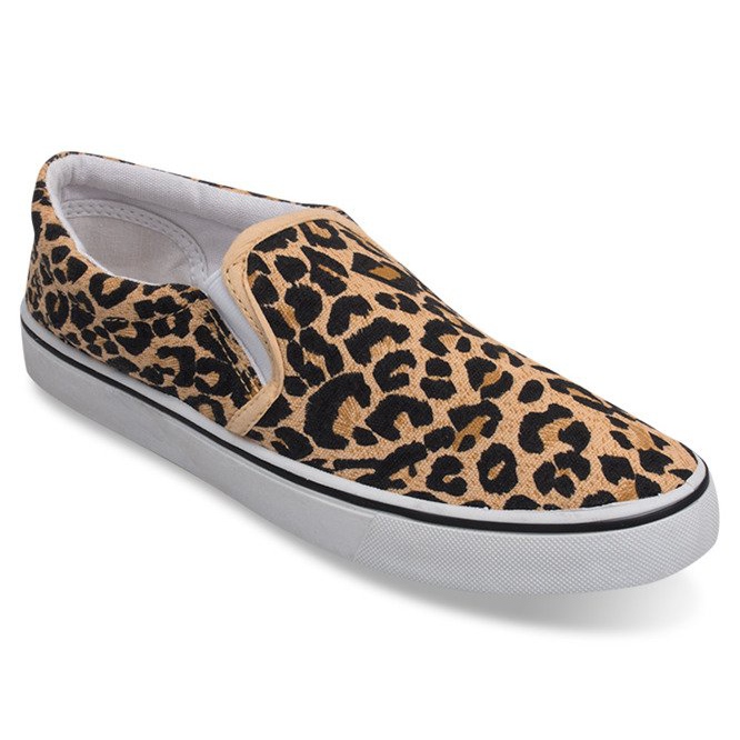 Nazouvací tenisky Slip On C03 hnědá hnědý
