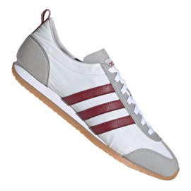 Boty Adidas Vs Jog M FX0092 bílý červený vícebarevný