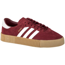 Boty Adidas Originals Sambarose W F36268 červený šedá