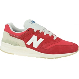 Boty New Balance M CM997HBS červený