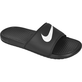 Pantofle Nike Sportswear Benassi Swoosh M 312618-011 černý černý