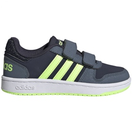 Boty Adidas Hoops 2.0 Cmf Jr FW4930 námořnická modř vícebarevný