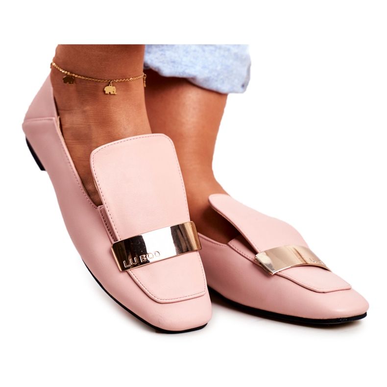 Lu Boo Dámský lords růžový zlatý odznak Harlem