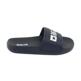Big Star Flip Flip Flip Flip Flops pro GG374802 Navy Blue Beach bílý námořnická modř