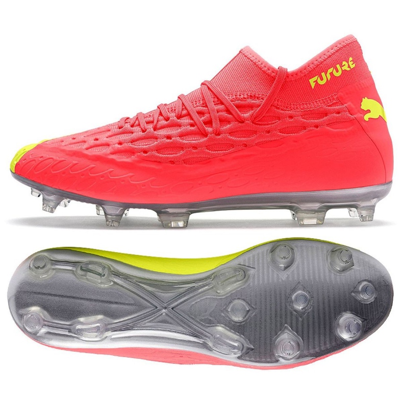 Kopačky Puma Future 5.2 Netfit Osg Evo FG / AG M 106007-01 vícebarevný žlutá