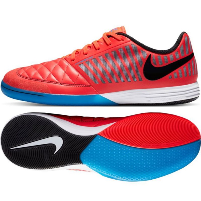 Sálová obuv Nike Lunargato Ii Ic M 580456-604 vícebarevný pomeranče a červené