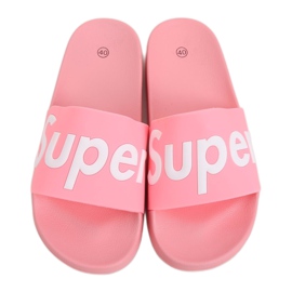 Růžové Dámské růžové pantofle CK110 Pink růžový Růžové Dámské růžové pantofle CK110 Pink růžový