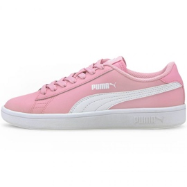 Puma Smash v2 L Jr 365170 24 černý růžový