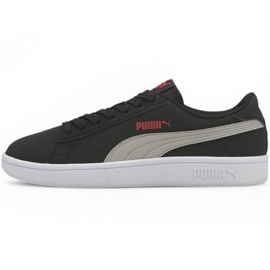 Boty Puma Smash v2 Buck Jr 365182 19 černý