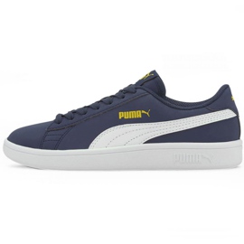 Puma Smash v2 Buck Jr 365182 22 černá námořnická modrá