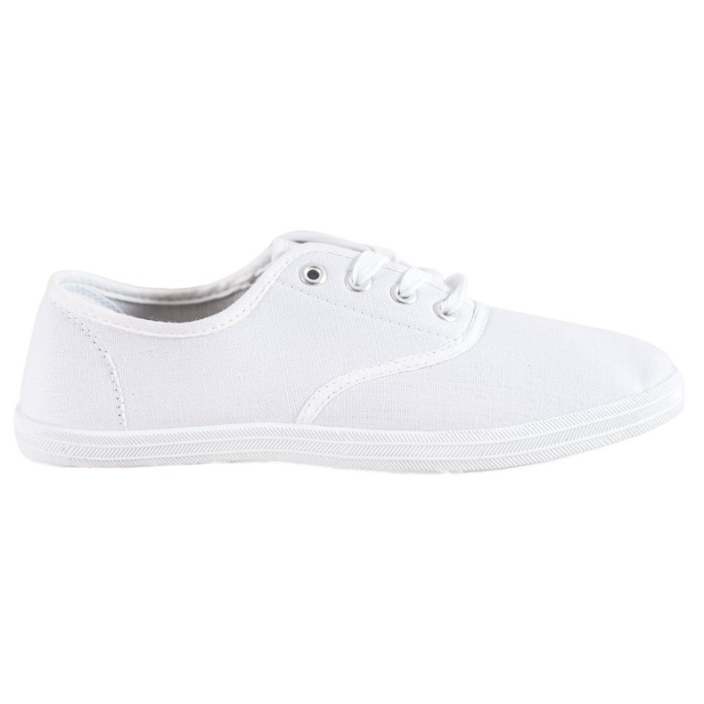 SHELOVET Světle bílé tenisky bílý