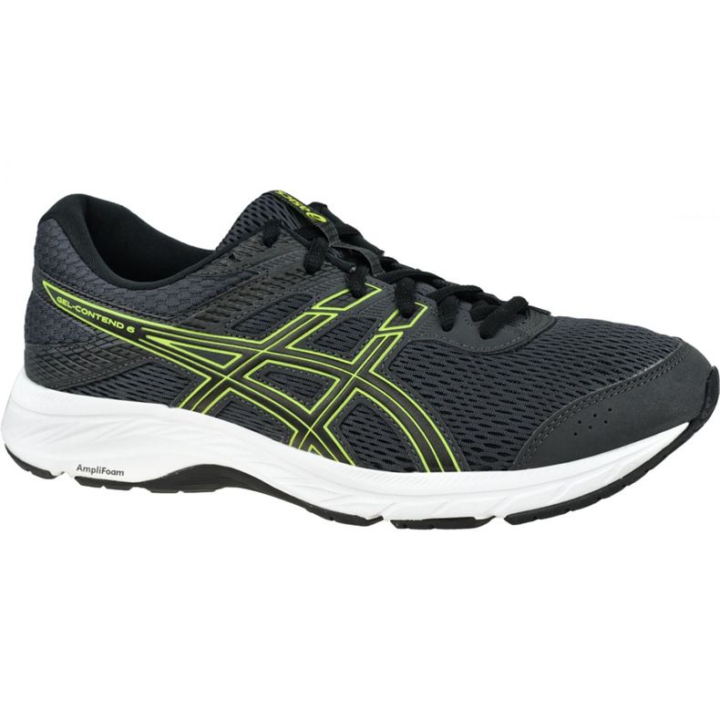 Asics Gel-Contend 6 M 1011A667-022 černá šedá Asics Gel-Contend 6 M 1011A667-022 černá šedá
