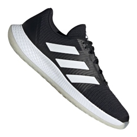 Sálová obuv adidas ForceBounce M FU8392 šedá/stříbrná, bílá, černá černý