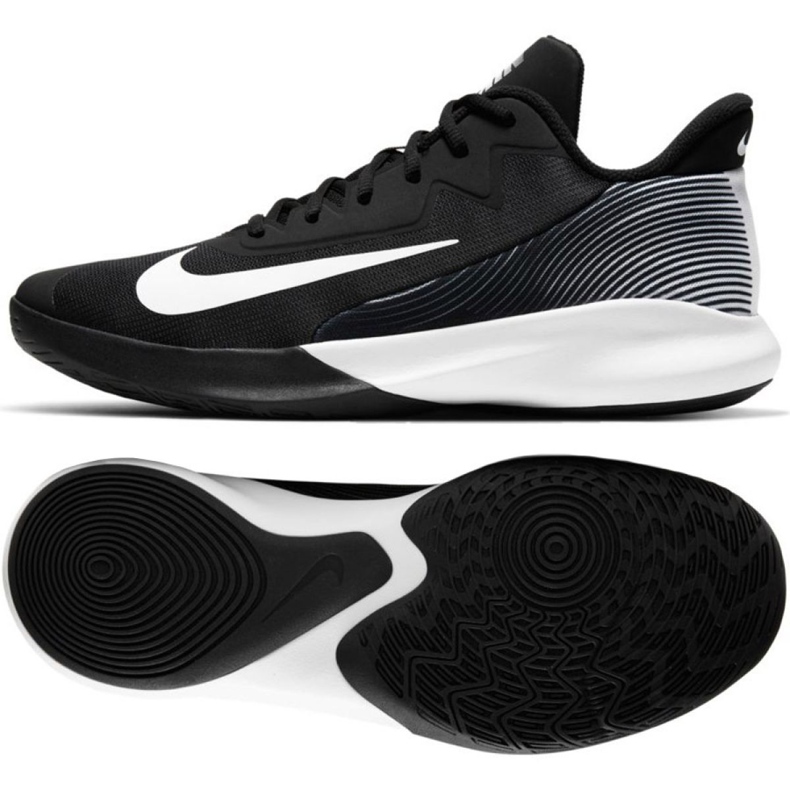 Basketbalové boty Nike Precision Iv M CK1069-001 vícebarevný černá