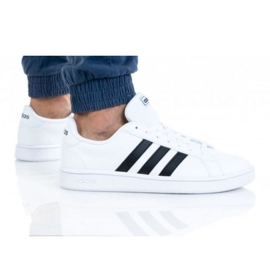 Boty Adidas Grand Court Base M EE7904 bílý černý