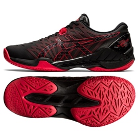 Házenkářské boty Asics Blast Ff 2 M 1071A044-001 vícebarevný černý