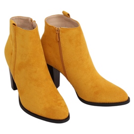 Klasické vysoké podpatky UK09P Žlutý med vícebarevný žlutá