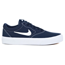 Boty Nike Sb Charge Cnvs Jr CQ0260-400 námořnická modrá šedá